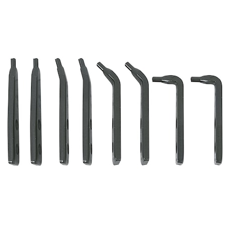 Urrea Set 4 pairs of spare Tips For Plier 361, 0.108 Degree 361RKA